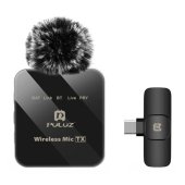Puluz PU648B Vezeték nélküli Lavalier Mikrofon USB-C csatlakozóval