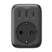 UGREEN 30W Outlet Extender 4 az 1-ben hálózati adapter