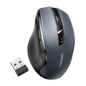 UGREEN MU006 vezeték nélküli egér 2.4GHz és Bluetooth 5.0 fekete