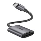 UGREEN CM401 USB-C SD és microSD kártyaolvasó