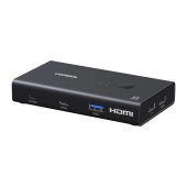 UGREEN AK502 HDMI KVM-kapcsoló - 2 bemenet, 1 kimenet - Video adapter / KVM / HDMI eszköz