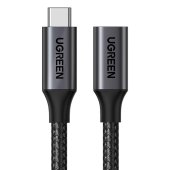 UGREEN US372 USB-C Hosszabbító Kábel - 1m - Fekete - Kábelek