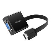 UGREEN MM103 HDMI - VGA Adapter - Fekete - Video adapter / KVM / HDMI eszköz