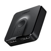 UGREEN CM217 HDMI 2.0 Kétirányú Switch - Fekete - Video adapter / KVM / HDMI eszköz