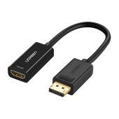 UGREEN MM137 DisplayPort - HDMI Adapter - Fekete - Video adapter / KVM / HDMI eszköz