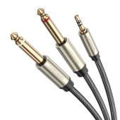 UGREEN AV126 3,5 mm Jack - 2x 6,35 mm Jack Audio Kábel 2m
