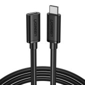 UGREEN USB-C 3.1 Hosszabbító Kábel 0,5m Fekete