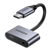 UGREEN 2-in-1 USB-C és 3.5mm Jack Audio Adapter