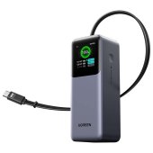 UGREEN Nexode PB726 20000mAh 165W Powerbank beépített kábellel